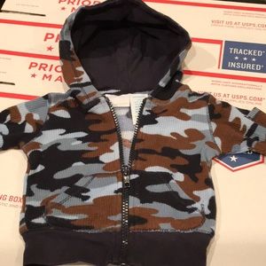 Baby  AMY COE camouflage jacket NWOT